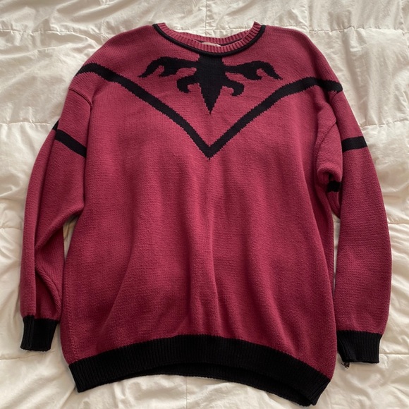 Mexx Sweaters - Vintage Oversized 80s/90s Mexx Knit Sweater 100% Cotton Size Large